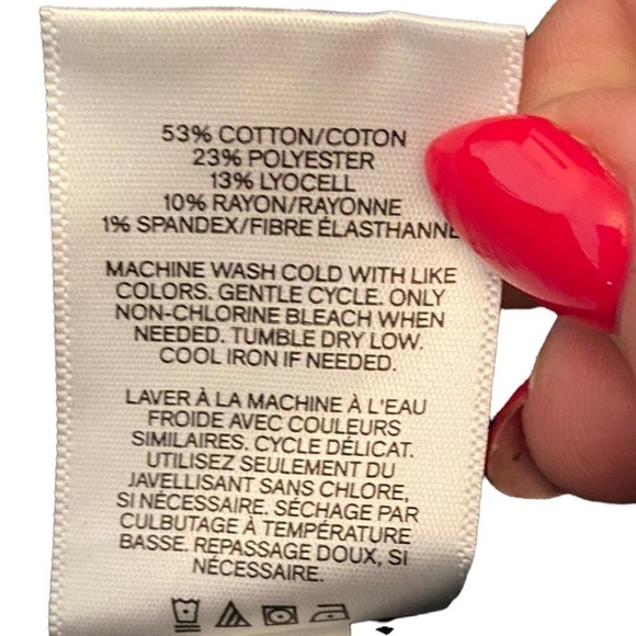 Express Super High Rise Glitter Sparkly Slim Ankle Jeans - Picture 6 of 7